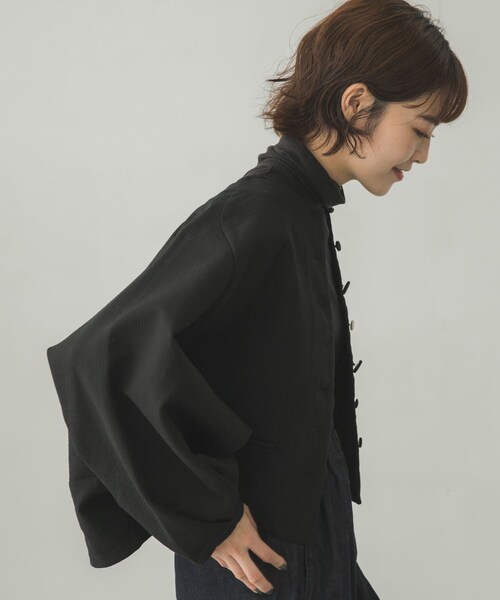 susuri（ススリ）| コットンノーカラーカイトジャケット susuri（ススリ）の「susuri カイトジャケット（）」 - WEAR