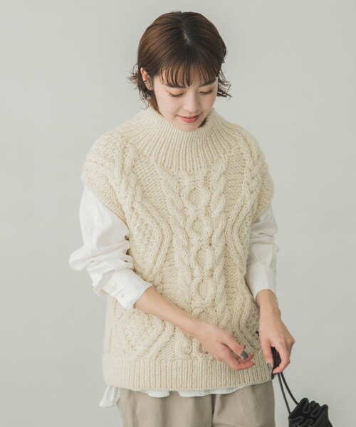 かぐれ（カグレ）の「ペルーローゲージフレンチニット（）」 - WEAR