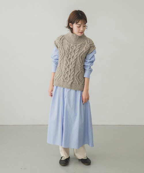 かぐれ（カグレ）の「ペルーローゲージフレンチニット（）」 - WEAR