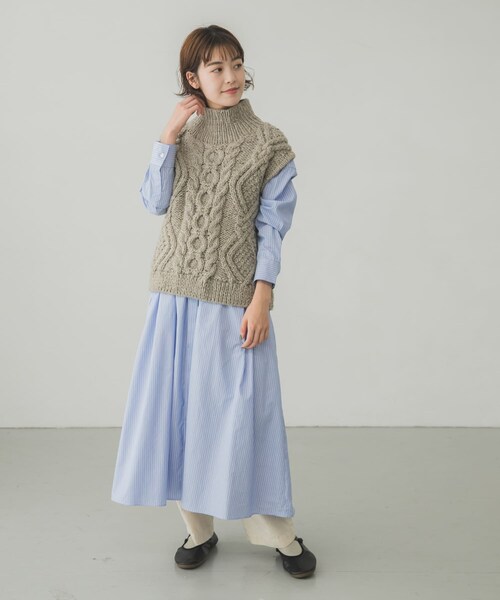 かぐれ（カグレ）の「ペルーローゲージフレンチニット（）」 - WEAR