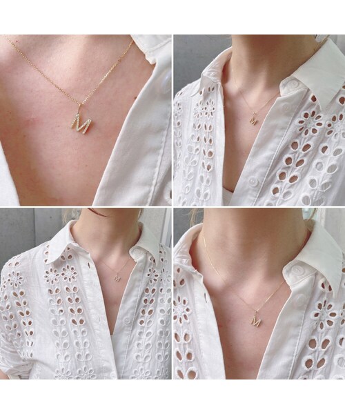 les desseins de DIEU（レデッサンドゥデュー）の「レ デッサン ドゥ デュー 990 ピタキラ イニシャル ダイヤモンド チャーム（チャーム・レディース・ゴールド・free）」の7枚目の写真