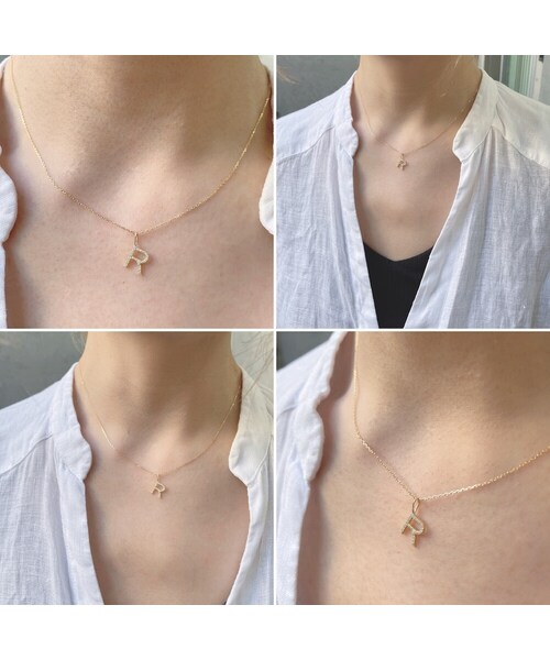 les desseins de DIEU（レデッサンドゥデュー）の「レ デッサン ドゥ デュー 990 ピタキラ イニシャル ダイヤモンド チャーム（チャーム・レディース・ゴールド・free）」の9枚目の写真