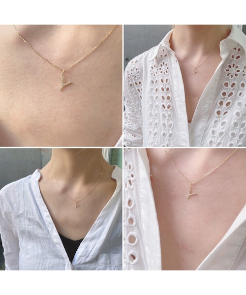 les desseins de DIEU（レデッサンドゥデュー）の「レ デッサン ドゥ デュー 990 ピタキラ イニシャル ダイヤモンド チャーム（チャーム・レディース・ゴールド・free）」の11枚目の写真