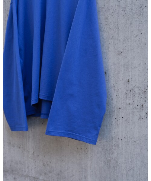 YohKi（ヨウキ）の「"Ghost" long sleeve T-shirt (BLUE)（Tシャツ/カットソー・レディース・ブルー・2/3/4）」の5枚目の写真