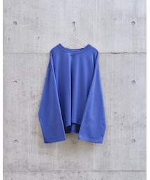YohKi | "Ghost" long sleeve T-shirt (BLUE)(Tシャツ/カットソー)