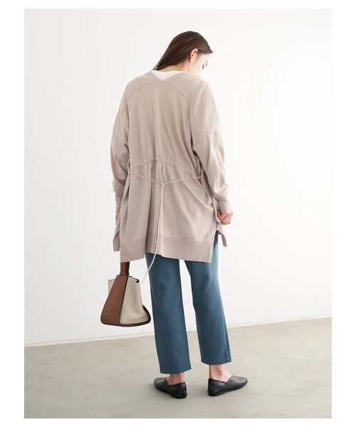 earth music&ecology（アースミュージックアンドエコロジー）の「スッキリリラックステーパードパンツ（パンツ・ブラック/ピンク/グリーン/エクリュ・M/L）」の9枚目の写真