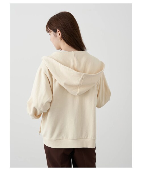 earth music&ecology（アースミュージックアンドエコロジー）の「≪USED≫3wayマウンテンパーカー(スウェット)（ジャケット/アウター・ブラック/ベージュ・M/L）」の17枚目の写真