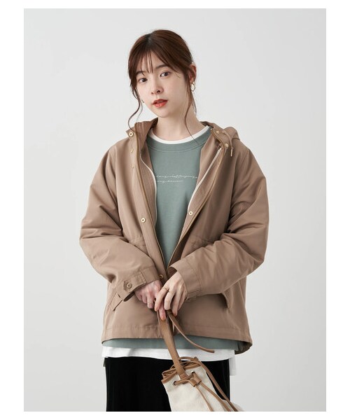 earth music&ecology（アースミュージックアンドエコロジー）の「≪USED≫3wayマウンテンパーカー(スウェット)（ジャケット/アウター・ブラック/ベージュ・M/L）」の22枚目の写真