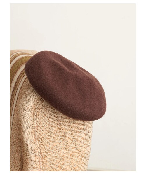 earth music&ecology（アースミュージックアンドエコロジー）の「バスクベレー（帽子・アイボリー/グレー/ブラック/ブラウン/ネイビー・F）」の19枚目の写真