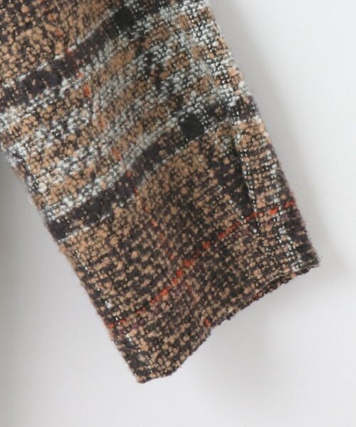 frames RAY CASSIN（フレームスレイカズン）の「【WEB限定】チェックオーバーサイズジャケット（ジャケット/アウター・レディース・ネイビー/ベージュ・FREE）」の18枚目の写真