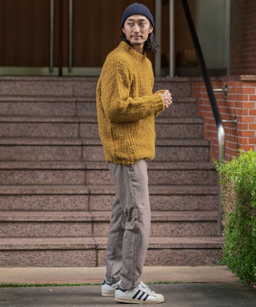 TRICOTS JEAN MARC(トリコットジーンマルク)の「【別注】TRICOTS JEAN MARC Special Order Knit(その他・メンズ・Rouge/Ocre/Turquoise/Beige/Noir・FREE)」の6枚目の写真