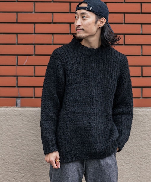 TRICOTS JEAN MARC(トリコットジーンマルク)の「【別注】TRICOTS JEAN MARC Special Order Knit(その他・メンズ・Rouge/Ocre/Turquoise/Beige/Noir・FREE)」の2枚目の写真