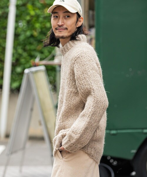 TRICOTS JEAN MARC(トリコットジーンマルク)の「【別注】TRICOTS JEAN MARC Special Order Knit(その他・メンズ・Rouge/Ocre/Turquoise/Beige/Noir・FREE)」の3枚目の写真