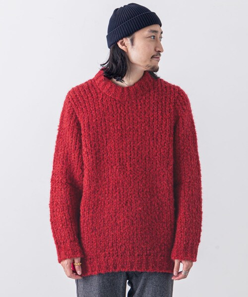 TRICOTS JEAN MARC(トリコットジーンマルク)の「【別注】TRICOTS JEAN MARC Special Order Knit(その他・メンズ・Rouge/Ocre/Turquoise/Beige/Noir・FREE)」の11枚目の写真