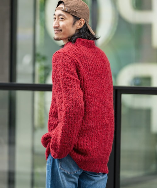 TRICOTS JEAN MARC(トリコットジーンマルク)の「【別注】TRICOTS JEAN MARC Special Order Knit(その他・メンズ・Rouge/Ocre/Turquoise/Beige/Noir・FREE)」の1枚目の写真