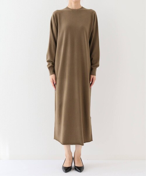 Deuxieme Classe CAPRI クルーネックワンピース　ブラック Deuxieme Classe（ドゥーズィエムクラス）の「CAPRI クルーネック