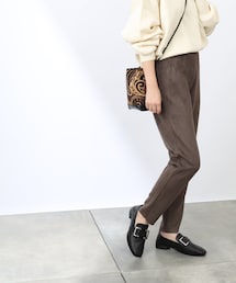 COLONY 2139（コロニートゥーワンスリーナイン）の「フェイクスエードストレッチレギンスパンツ（レギンス/スパッツ・レディース）」