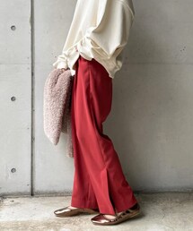 DouDou | イージースリットパンツ(その他パンツ)