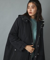 un dix cors | 《予約》【冬の大定番アイテム】シームレス蓄熱中綿フーディモッズコート(その他アウター)