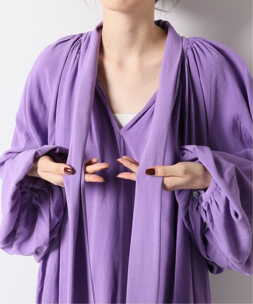 IENA（イエナ）の「【venit/ヴェニット】ボウタイドレス（その他・ナチュラル/フリー）」の18枚目の写真