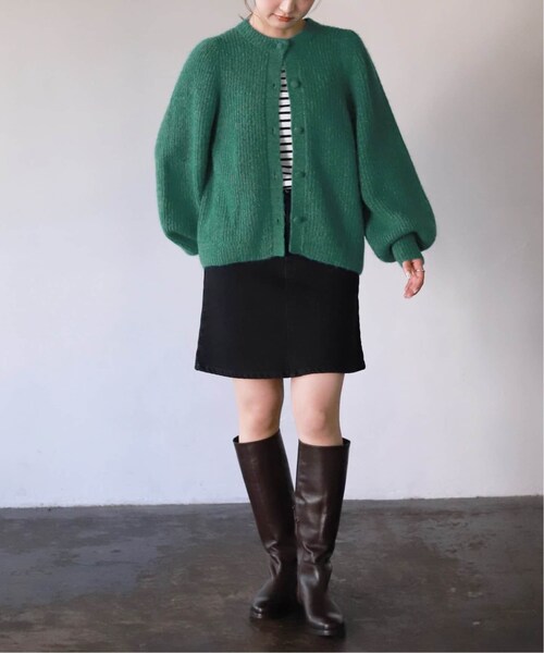 SLOBE IENA - SLOBE IENA TAYLOR 畦ニットカーディガン SLOBE IENA（スローブイエナ）の「TAYLOR 畦ニットカーディガン