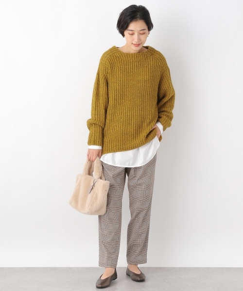 LEPSIM（レプシィム）の「シャツレイヤードインナー（トップス・オフホワイト・M/L）」の3枚目の写真