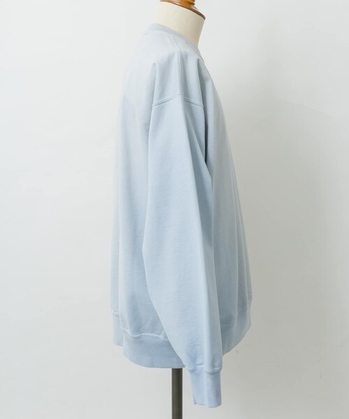 AURALEE(オーラリー)の「AURALEE GRADATION DYED SWEAT PULLOVER(その他・メンズ・KHAKI/LIGHT BLUE・3/4/5)」の6枚目の写真