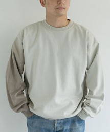 AURALEE GRADATION DYED SWEAT PULLOVER