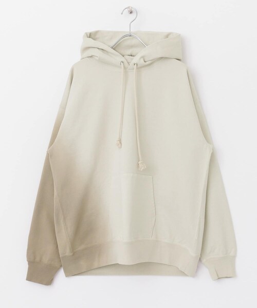 AURALEE(オーラリー)の「AURALEE GRADATION DYED SWEAT PARKA(その他・メンズ・LIGHT BLUE/KHAKI・3/4/5)」の11枚目の写真