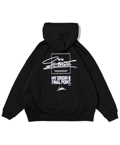 Leyline（レイライン）の「b/s street parka（パーカー・レディース・ホワイト/ブラック・M/L/XL）」の2枚目の写真