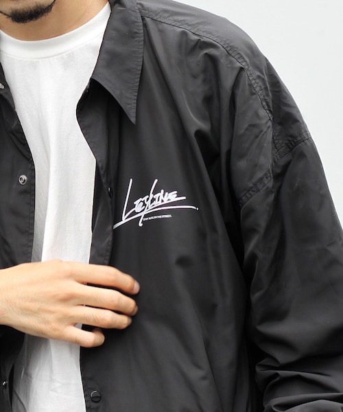 Leyline（レイライン）の「b/s street coaches jkt（ナイロンジャケット・レディース・ブラック・M/L/XL）」の4枚目の写真