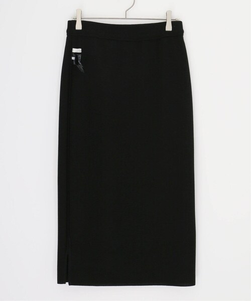 plage（プラージュ）の「ミラノリブ ミモレタケスカート（スカート・ブラック/(001)/36/38/在庫なし）」の15枚目の写真