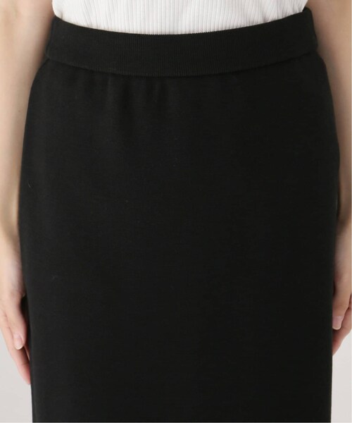 plage（プラージュ）の「ミラノリブ ミモレタケスカート（スカート・ブラック/(001)/36/38/在庫なし）」の11枚目の写真