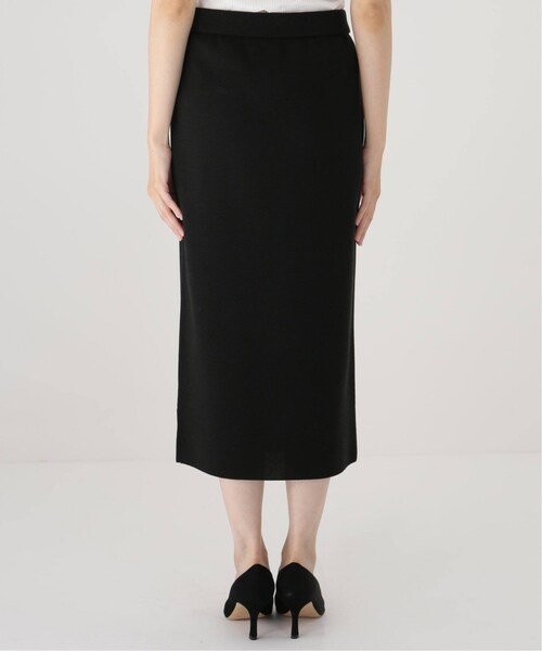 plage（プラージュ）の「ミラノリブ ミモレタケスカート（スカート・ブラック/(001)/36/38/在庫なし）」の9枚目の写真