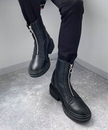 PAGEBOY | センターZIPショートブーツ(シューズ)