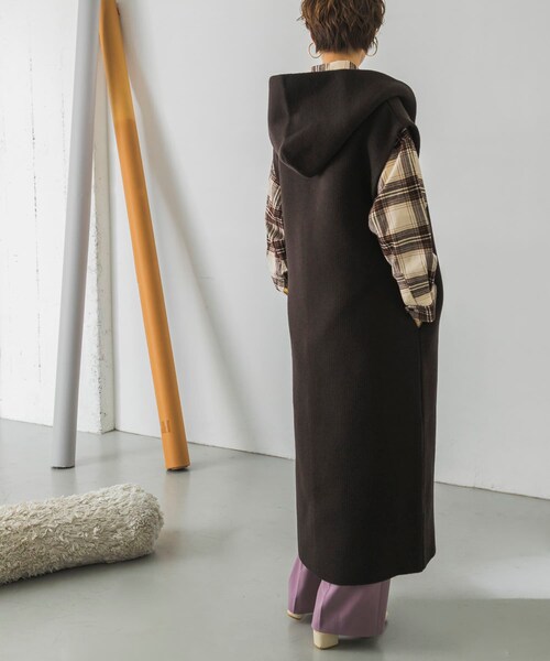 ADAWAS(アダワズ)の「ADAWAS LIGHT INLAY HOODED VEST(その他・レディース・TRUFFLE/CHARCOAL・FREE)」の12枚目の写真