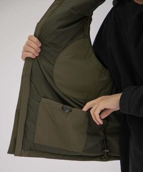 DAIWA PIER39（ダイワピア39）の「DAIWA PIER39 GORE-TEX FIELD DOWN VEST（その他・メンズ・OLIVE/BLACK・M/L）」の17枚目の写真