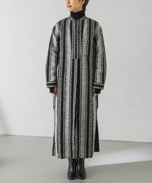 SEEALL（シーオール）の「SEEALL TUXEDO SHIRTS DRESS（）」 - WEAR