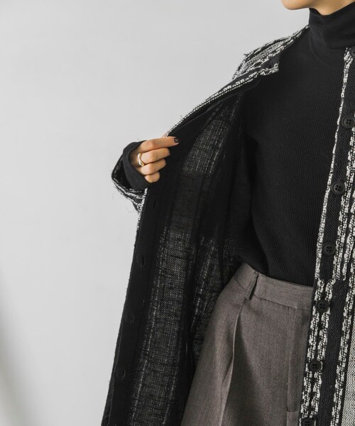 SEEALL（シーオール）の「SEEALL TUXEDO SHIRTS DRESS（）」 - WEAR
