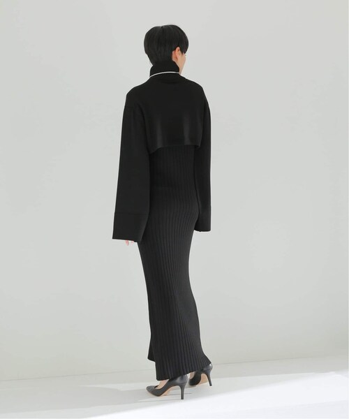 HARDY NOIR(アルディーノアール)の「ショートレングスタートルプルオーバー(トップス・ブラック/(001)/フリー/在庫あり)」の3枚目の写真