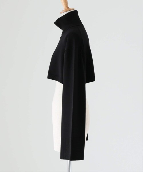 HARDY NOIR(アルディーノアール)の「ショートレングスタートルプルオーバー(トップス・ブラック/(001)/フリー/在庫あり)」の5枚目の写真