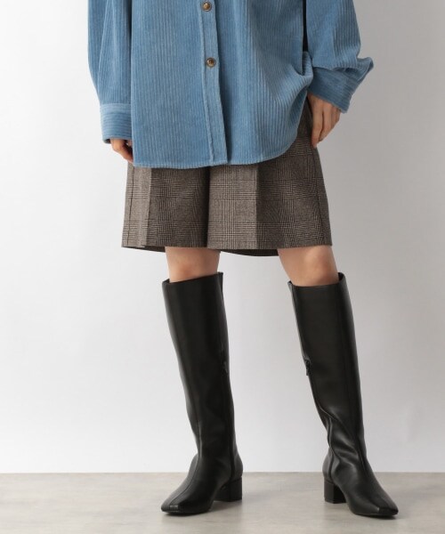 LOWRYS FARM（ローリーズファーム）の「ウールＭＩＸショートパンツ（パンツ・グレー/ベージュ・F）」の6枚目の写真