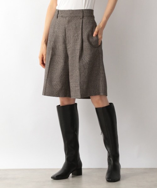 LOWRYS FARM（ローリーズファーム）の「ウールＭＩＸショートパンツ（パンツ・グレー/ベージュ・F）」の7枚目の写真