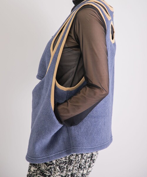 kotohayokozawa（コトハヨコザワ）の「kotohayokozawa fleece tanktop 