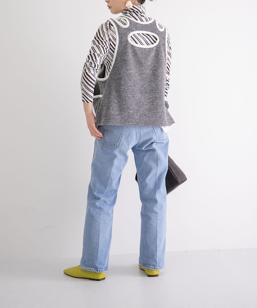 kotohayokozawa（コトハヨコザワ）の「kotohayokozawa fleece tanktop