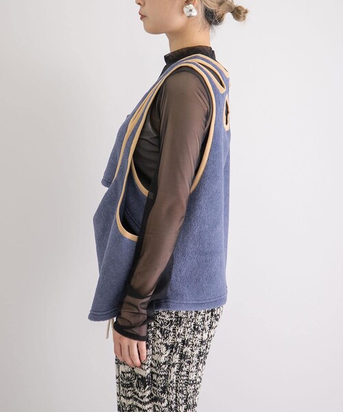 kotohayokozawa（コトハヨコザワ）の「kotohayokozawa fleece tanktop 