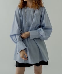 mystic | ピンタックボリュームシャツ(シャツ/ブラウス)