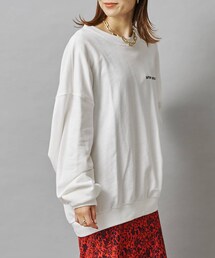 prose verse（プロズヴェール）の「【ユニセックス】刺繍ロゴ裏毛スウェット（Tシャツ/カットソー）」