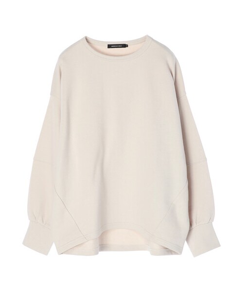 AMERICAN HOLIC（アメリカンホリック）の「袖ボリューム裏毛プルオーバー（トップス・ライトグレー/ブラック/モカ/サックスブルー・M/L）」の10枚目の写真