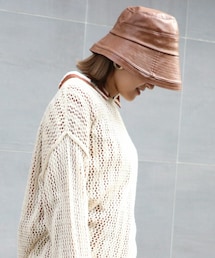 Sheson | エコレザーバケットハットエコレザーバケットハット(ハット)